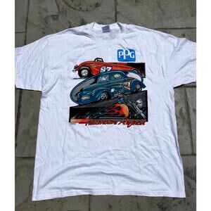 Vintage PPG Automotive Finishes Cars T-Shirt Single Stitch - Great Condition